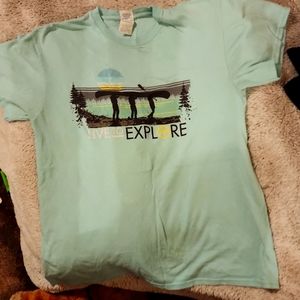 Teal woman's Medium t-shirt
